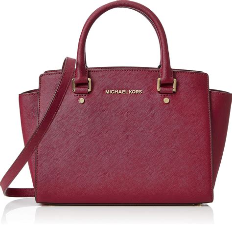 michael kors selma md satchel|selma leather satchel.